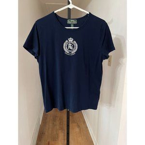 Lauren Ralph Lauren Navy Blue T-Shirt